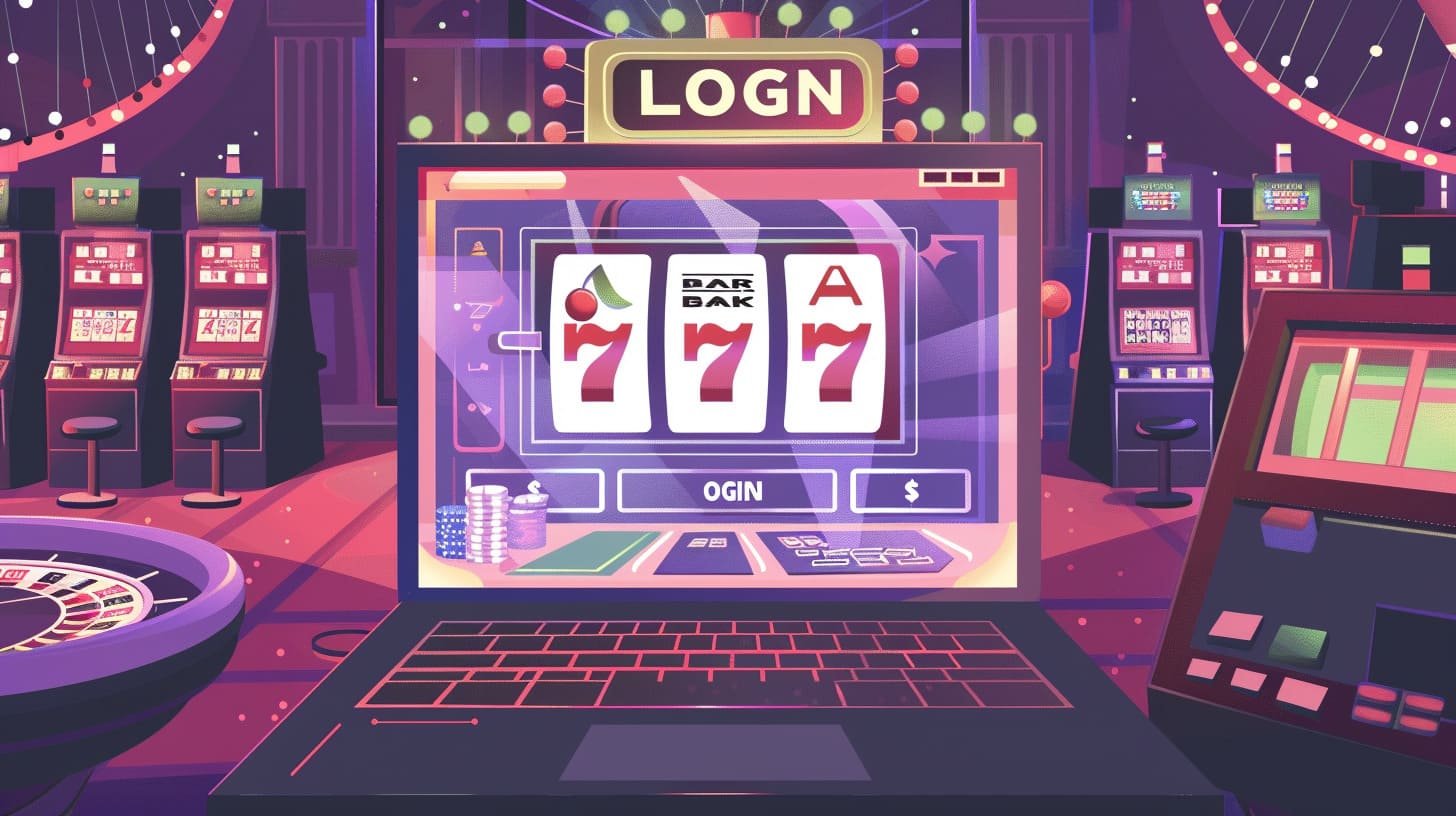 Tampilan aplikasi alexstoto di layar smartphone dengan tema neon kekinian